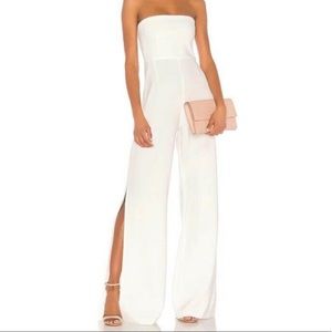 NWT Nookie Glamour Jumpsuit in white